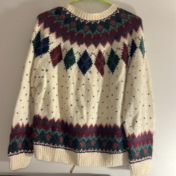 First Concepts Womens Hand Knitted Cardigan Sweater Size Small - Picture 6 of 8